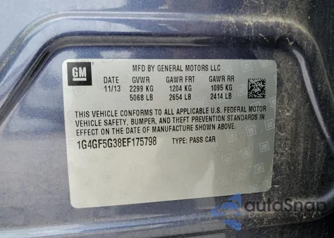 1G4GF5G38EF175798